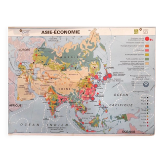 Carte scolaire de l’Asie