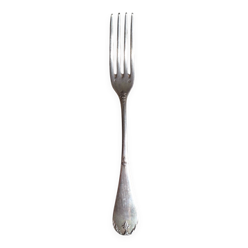 Fourchette en argent massif Henri Soufflot