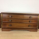 Safe cabinet 3 drawers for silver housewife