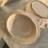 Antique soup tureen in faience, Pont-aux-Choux style.