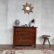 Commode vintage bois structuré
