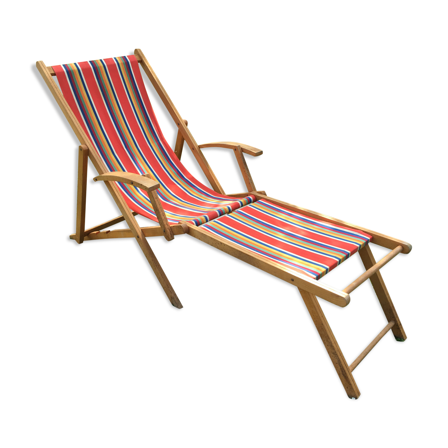 Chilienne chaise longue vintage Selency