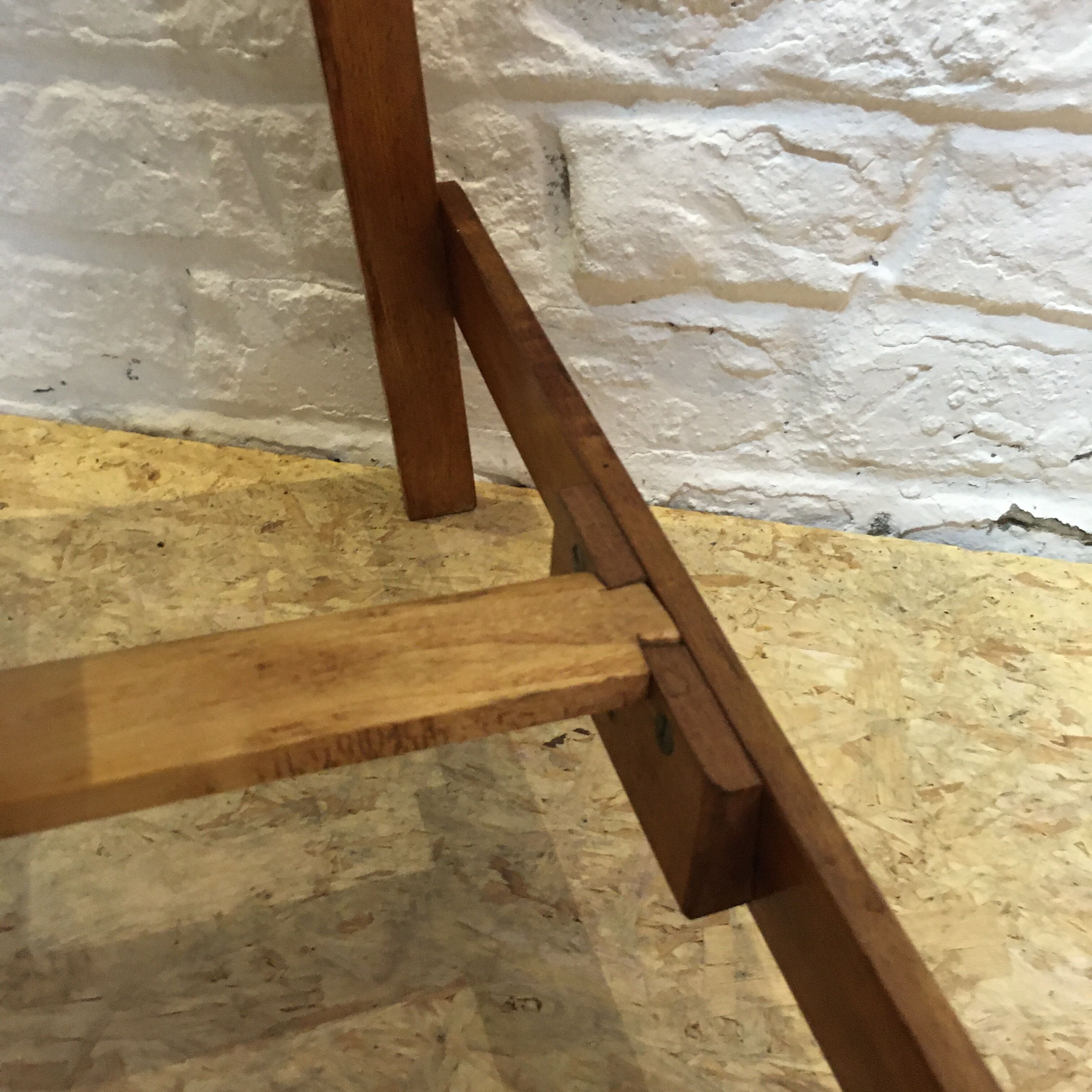 Country folding table