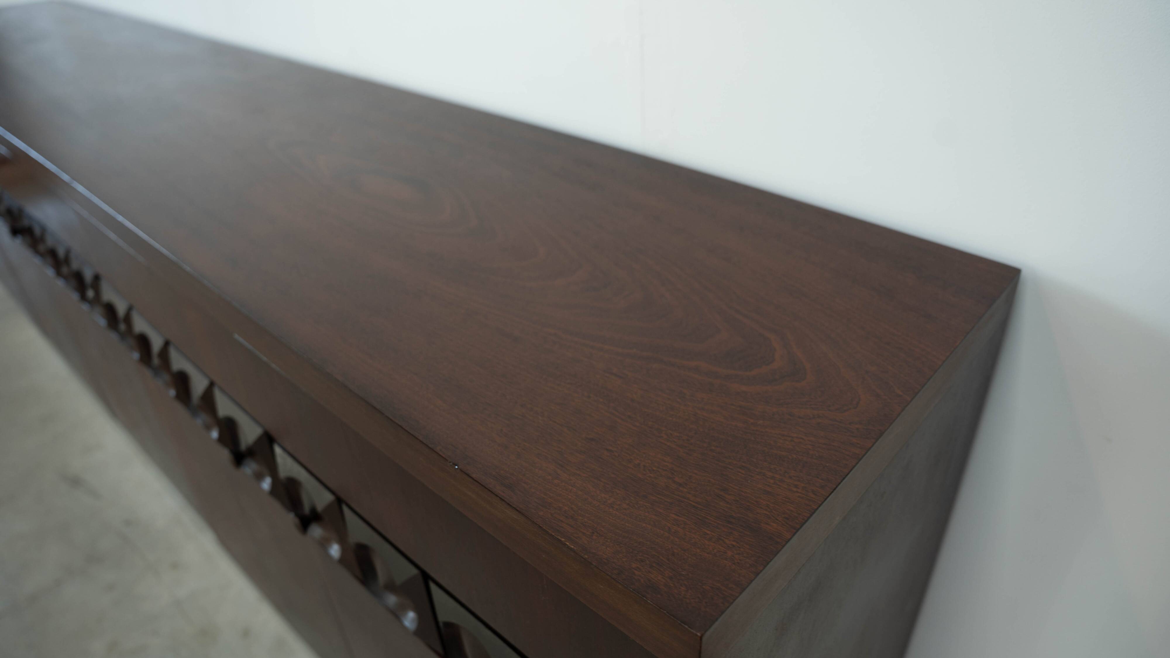 Belgian brutalist sideboard