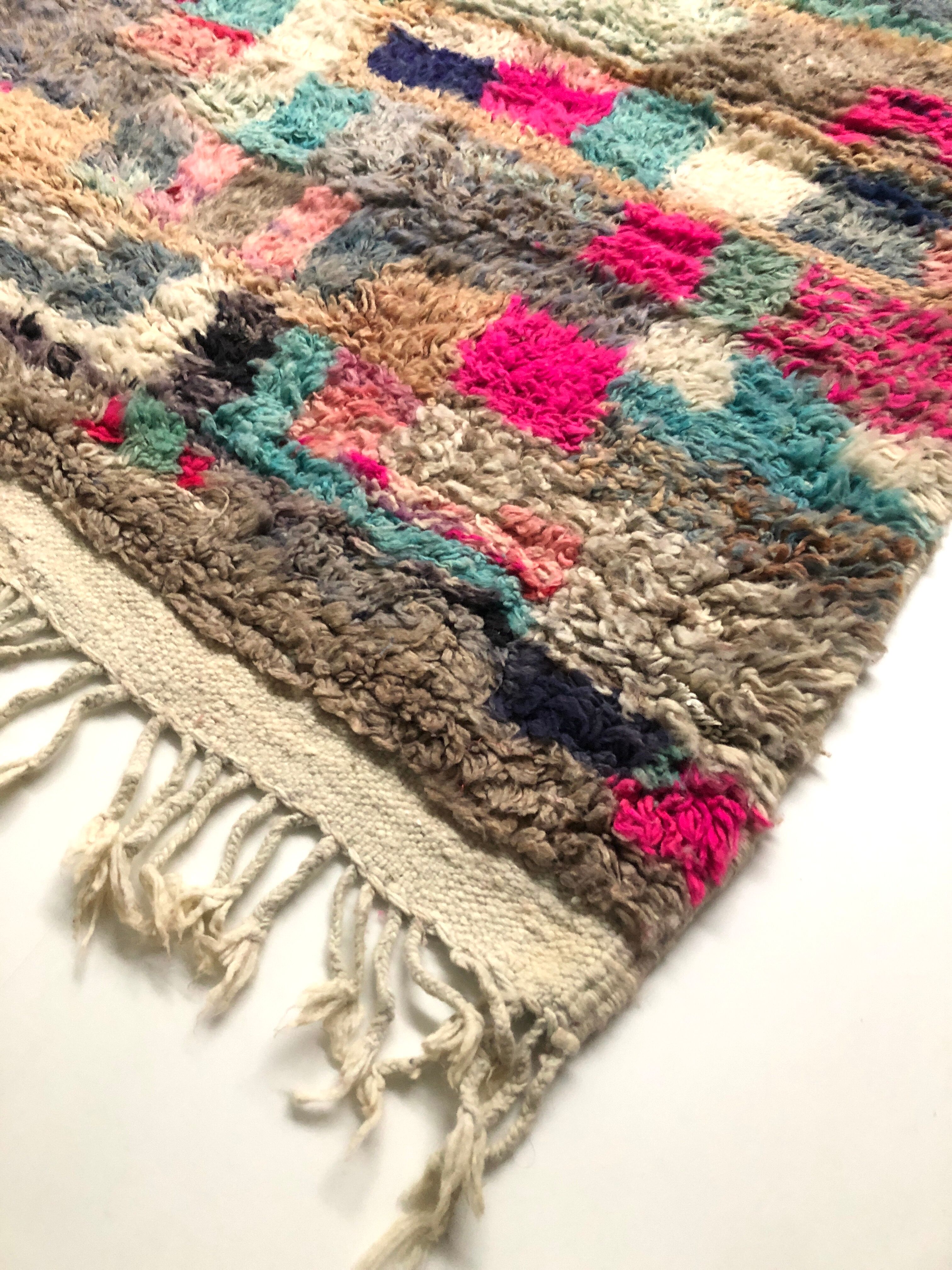 Tapis berbère marocain Boujaad 1,56 x 1,05 m