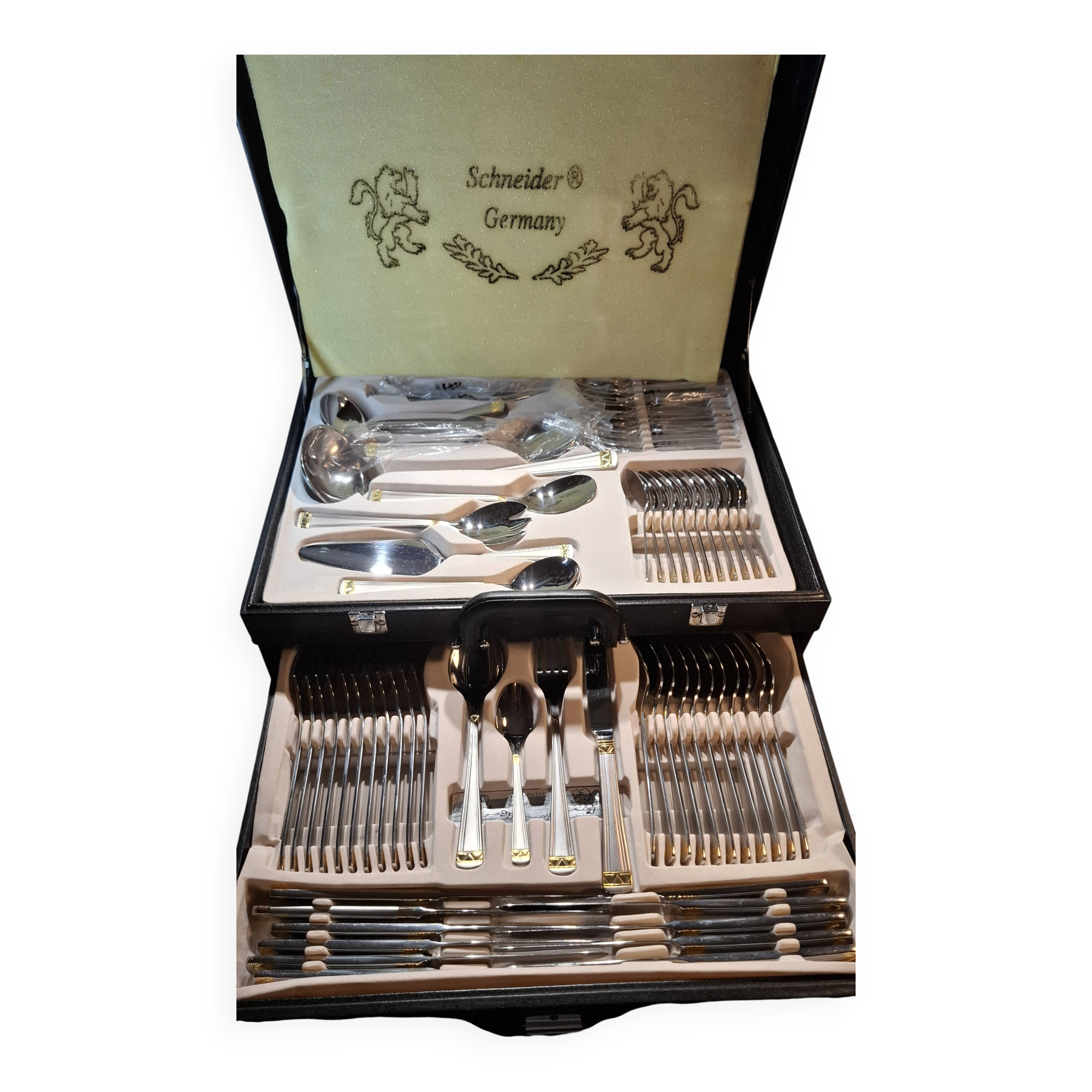 New complete Schneider cutlery set