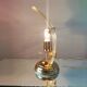 Lampe en verre vintage 1970