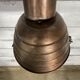 Wall lamp in copper and brass