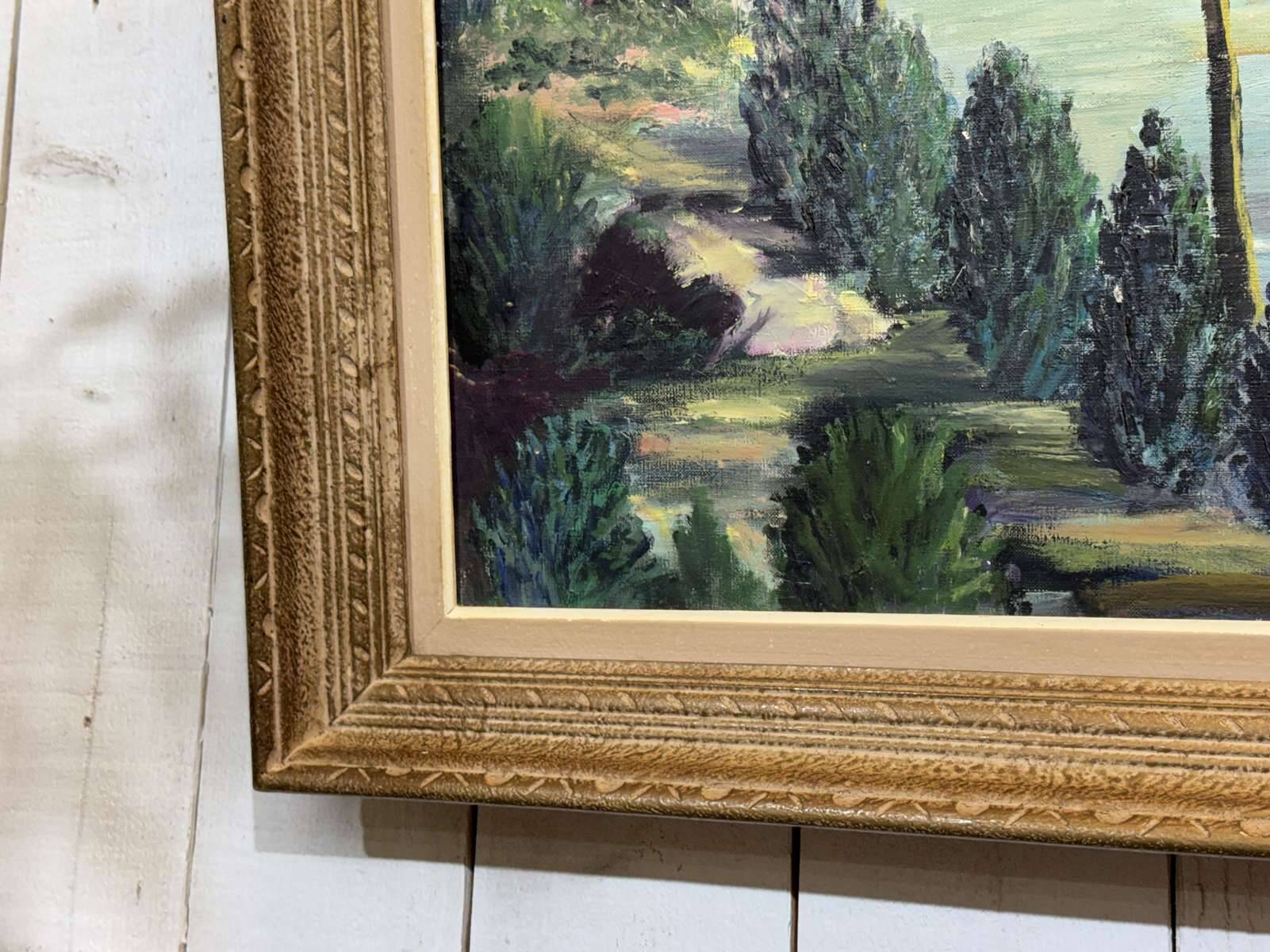 Oil on canvas signed fraval le demazel - bay of paimpol