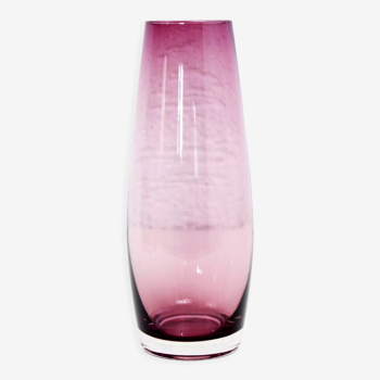 Purple vintage vase