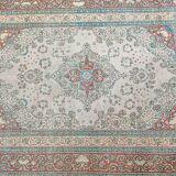 Tapis d'orient ancien persan fait main tebriz 174 x 125 cm