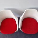 Tulip Swivel Armchairs by Maurice Burke for Arkana, England, 1960s, Set of 2