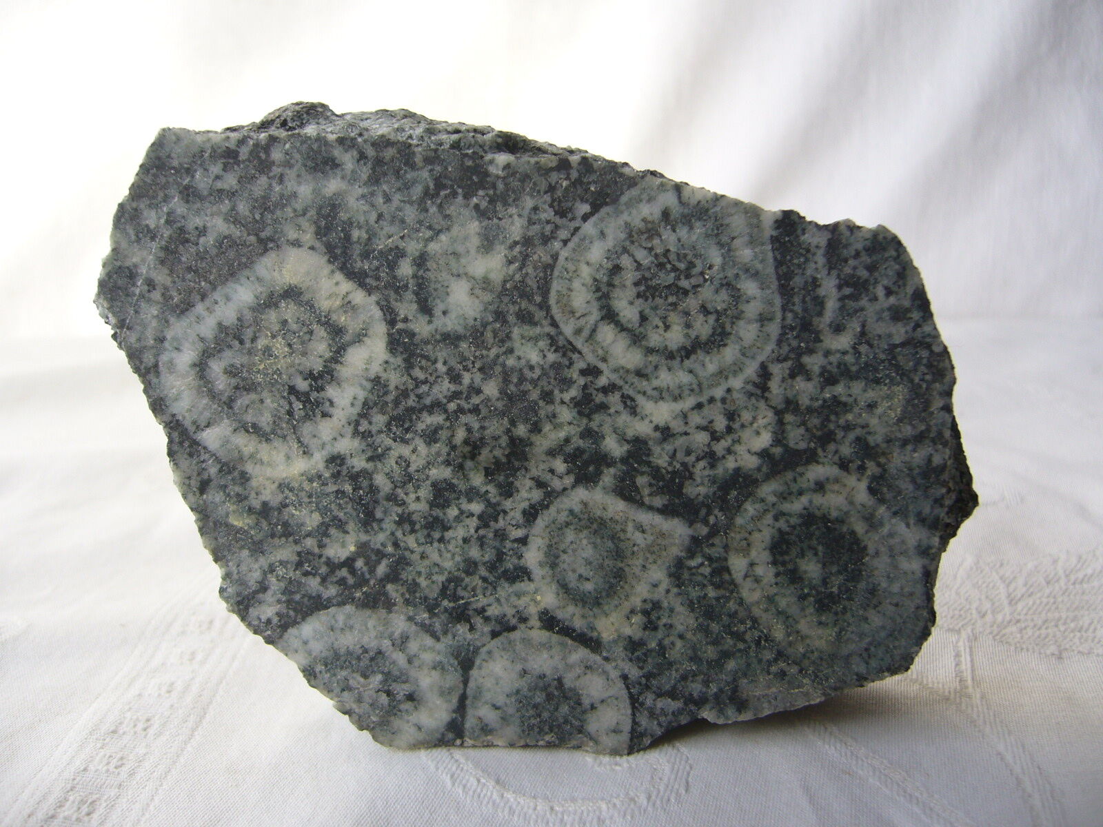 Vintage granite ashtray