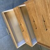 Vintage oak chiffonier from the 1950s
