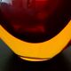 Vase doilies glass of Murano of Flavio polite 50