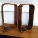 Czech Decorative Shelves attributed to Ludvik Volak , 1960s, Set of 3