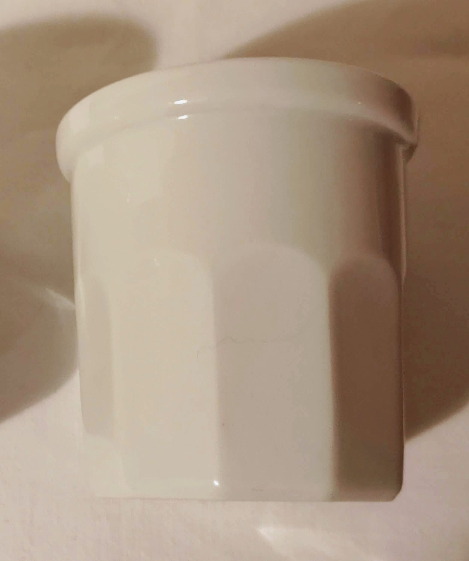 Pillivuyt porcelain jam jar 25 cl