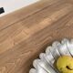 Table de ferme chêne 270 cm avec allonges
