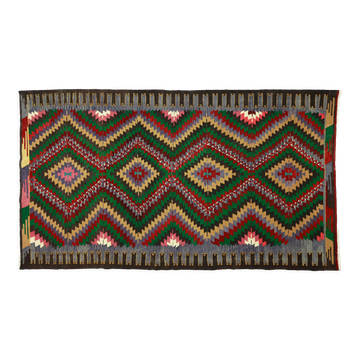 Tapis kilim artisanal d’Anatolie, 300 cm x 169 cm