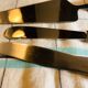Set of bamboo cutlery