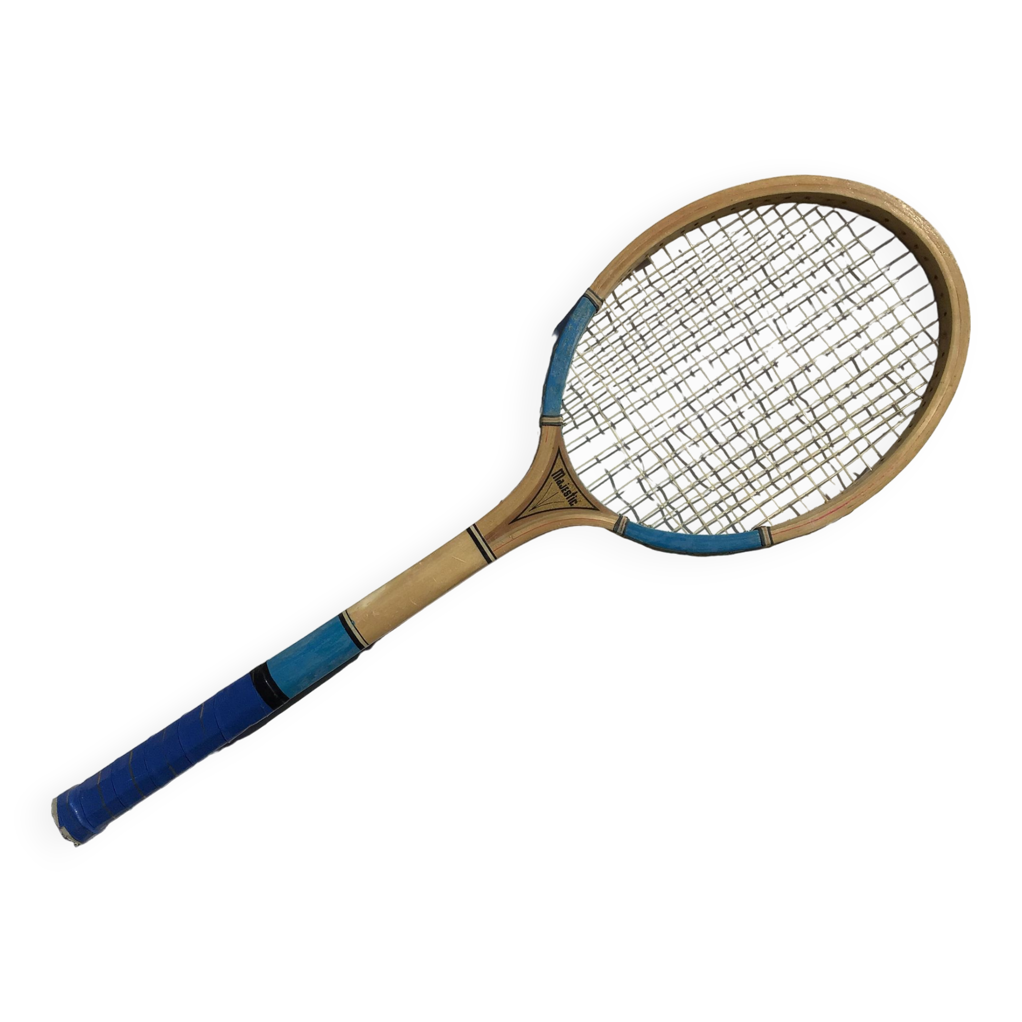Raquette de tennis Majestic bleue