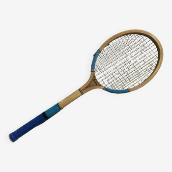 Blue Majestic tennis racket
