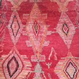 Berber carpet of the moroccan middle atlas azilal 155x190cm