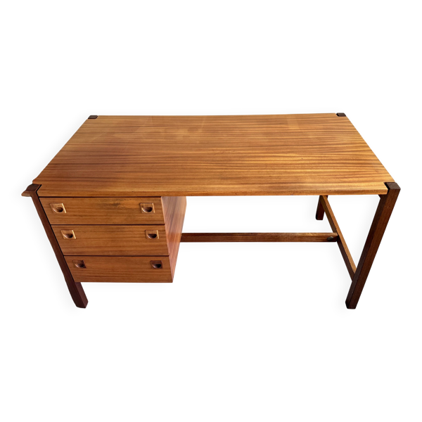 Bureau André Monpoix en Teck année 1960 — Beyit
