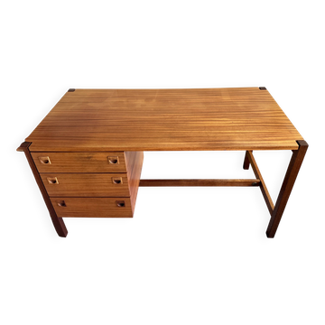 Bureau André Monpoix en Teck année 1960