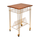Table d'appoint range disques