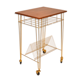 Table d'appoint range disques