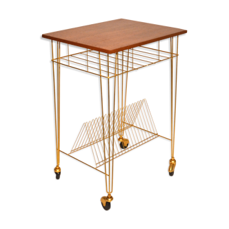 Table d'appoint range disques