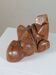 Handcrafted vintage organic-shaped marble sculpture