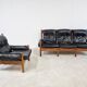 Set of vintage brutalist sofa's, 1970s
