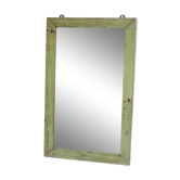 Old tech green mirror