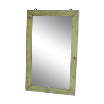 Old tech green mirror