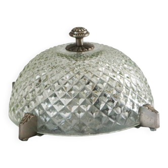 Vintage Diamond Point Glass Ceiling Light 2 (LISA)