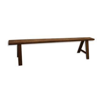 Cherry farm bench