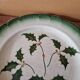Badonviller - Set of 6 dessert plates in earthenware - Holly pattern