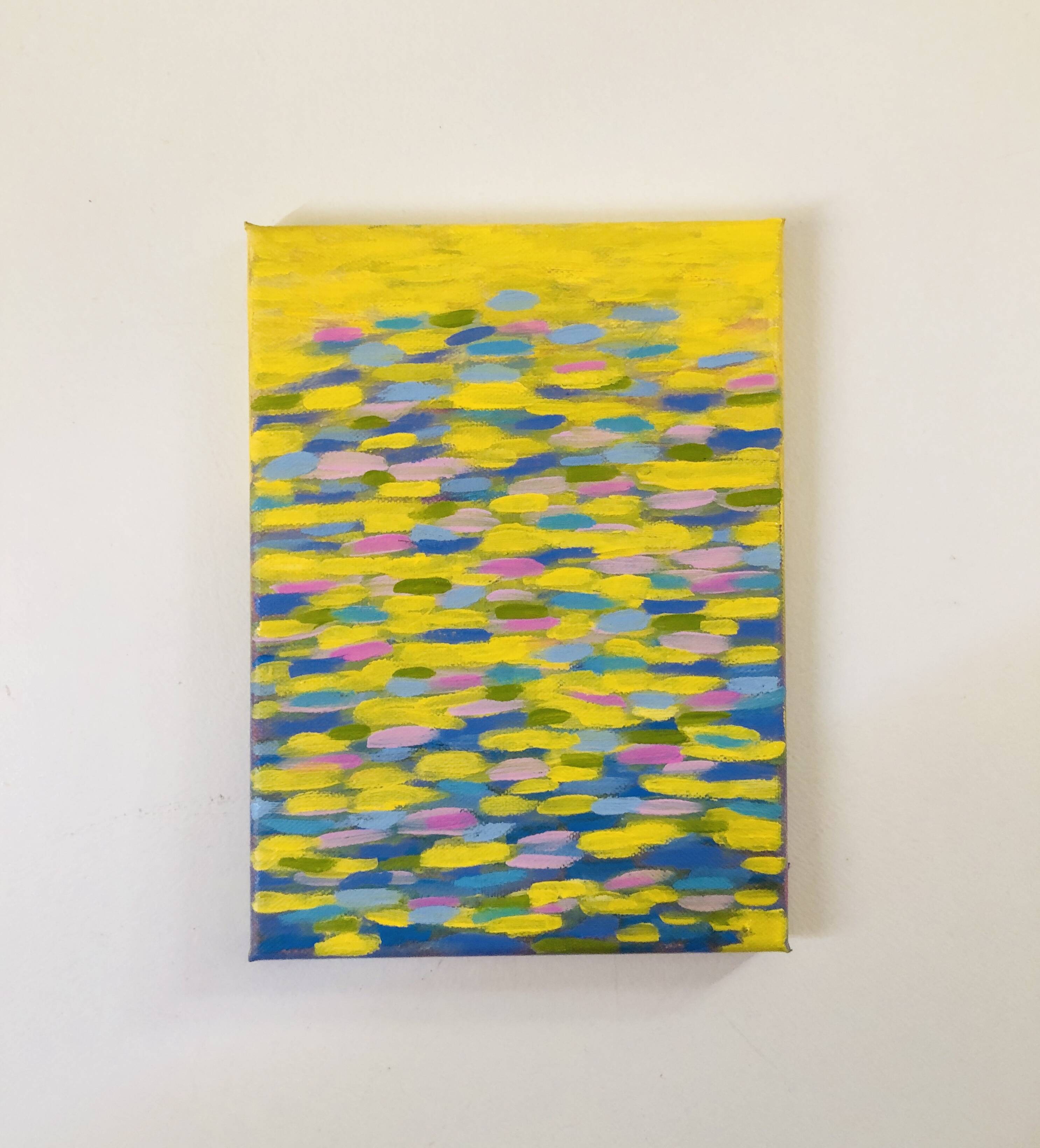 Abstract oil painting