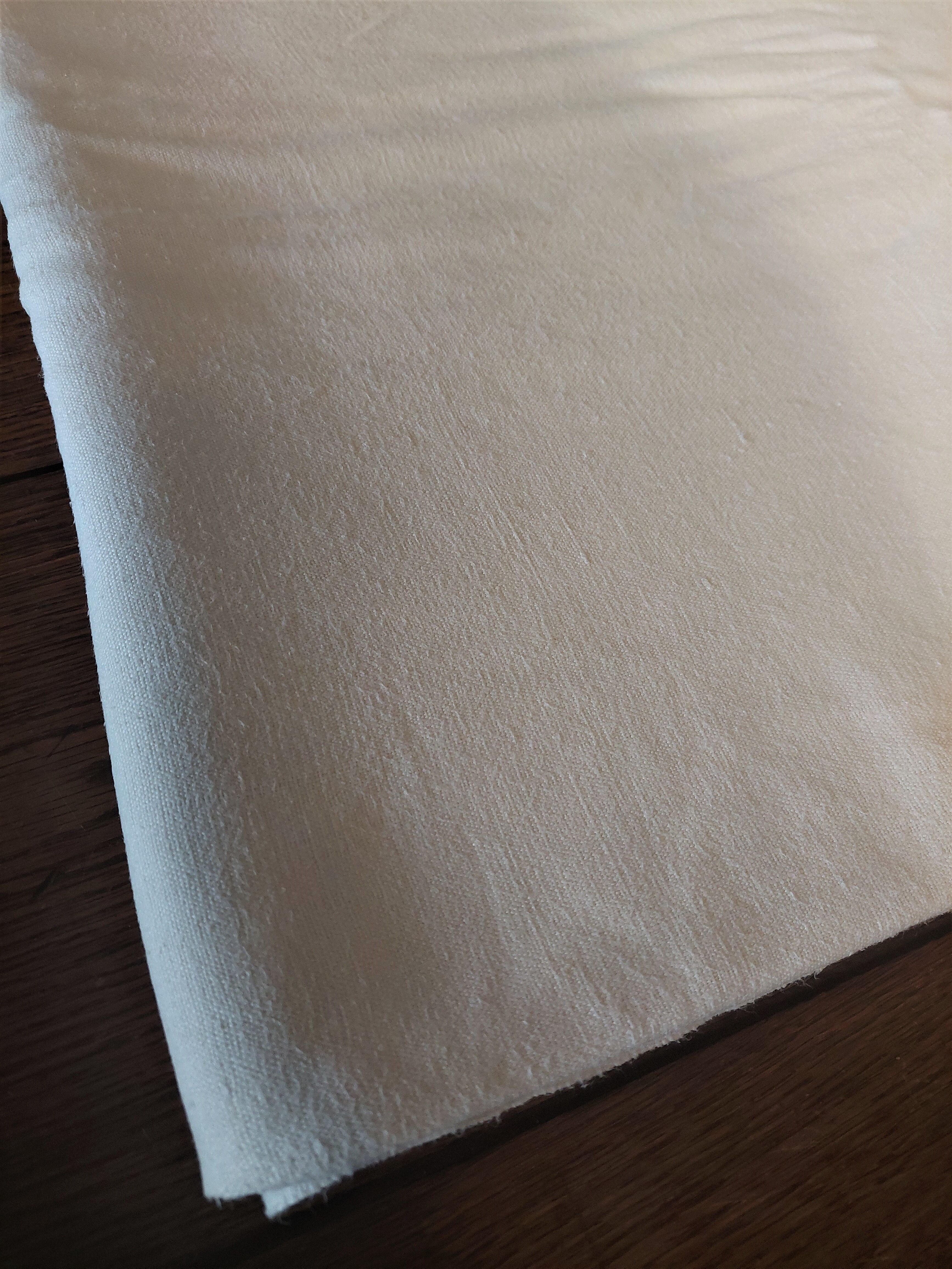 Old hemp sheet monogram AR 225 x 280 cm