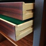 Pair of credenzas Scandinavian 60s mahogany and Rosewood