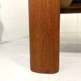 EMC Furniture teak highback easy chair & footstool Denmark 1970’s