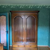 Wooden wardrobe