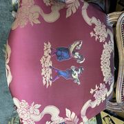 Pair of Louis XV style convertible armchairs