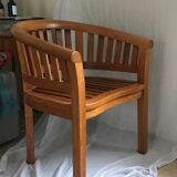VidalXl teak armchair