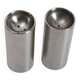 "Cylinda-Line" stainless steel salt & pepper shaker set by Arne Jacobsen / Stelton / Mid-century Danish modern design