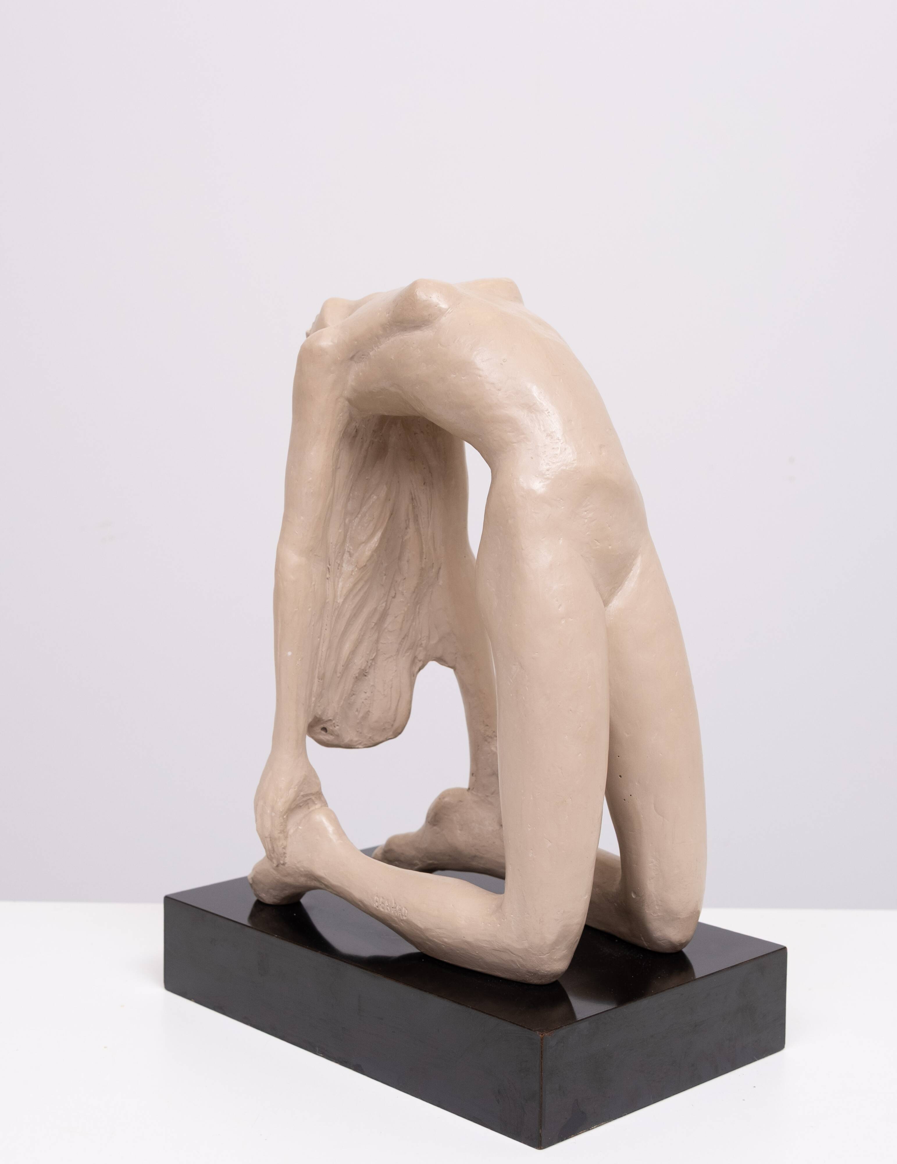 Austin production nude Lady “rebirth” statue Jean Pierre Renard sculpture