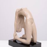 Austin production nude Lady “rebirth” statue Jean Pierre Renard sculpture