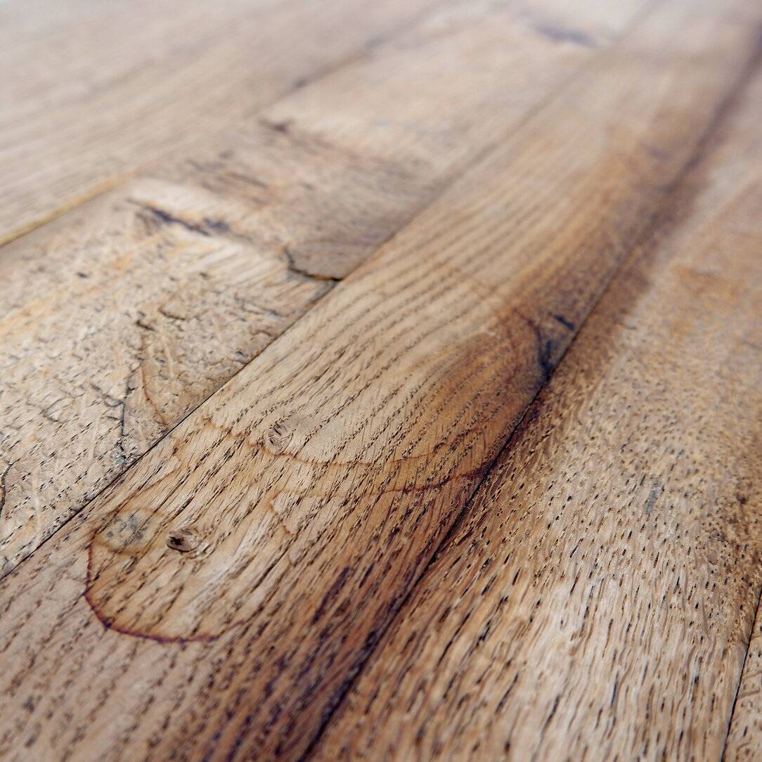 Vintage solid wood side table / Console